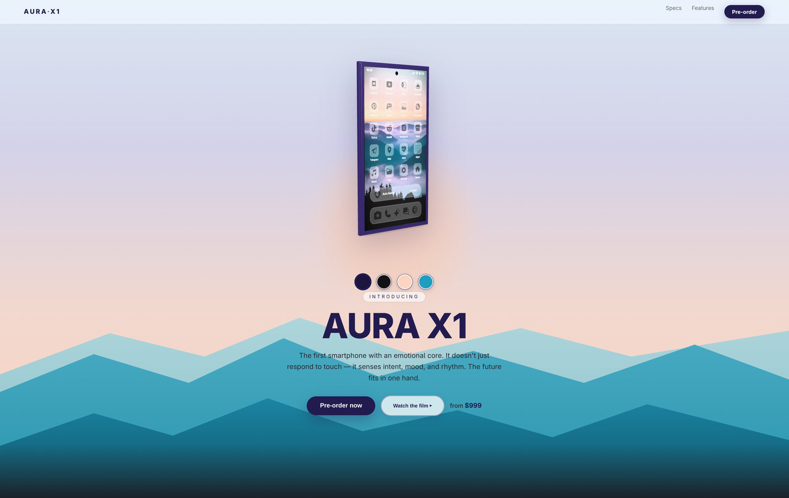 AURA X1 preview