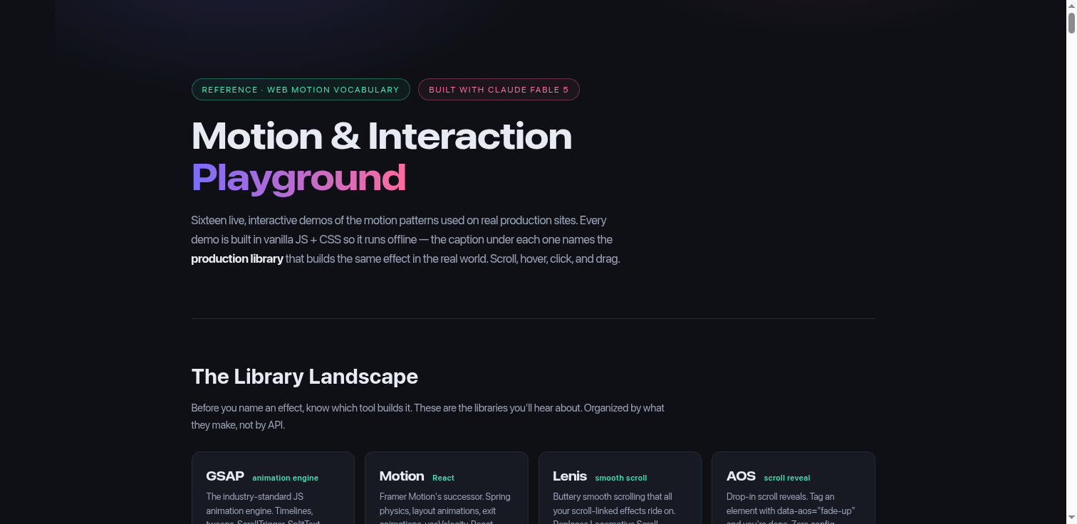 Motion Reference preview