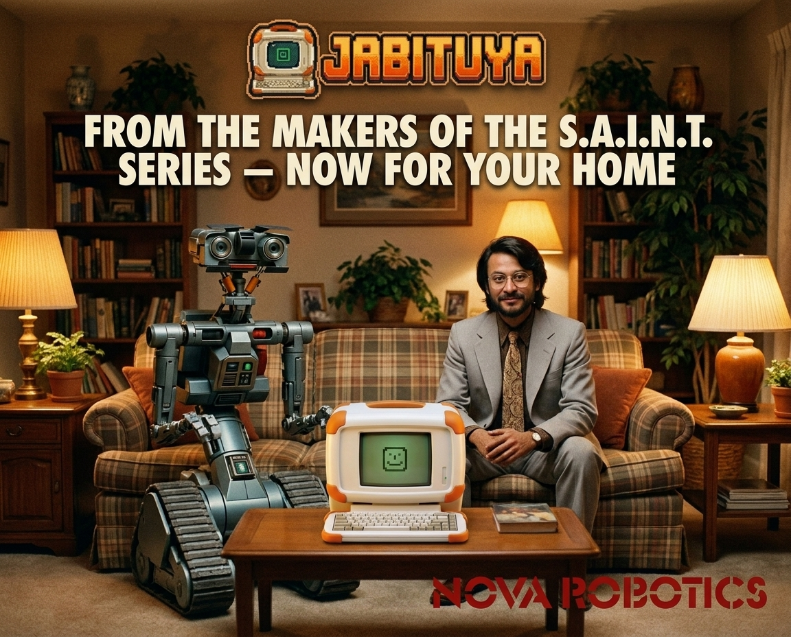 Ben Jabituya and Johnny 5 with JABITUYA